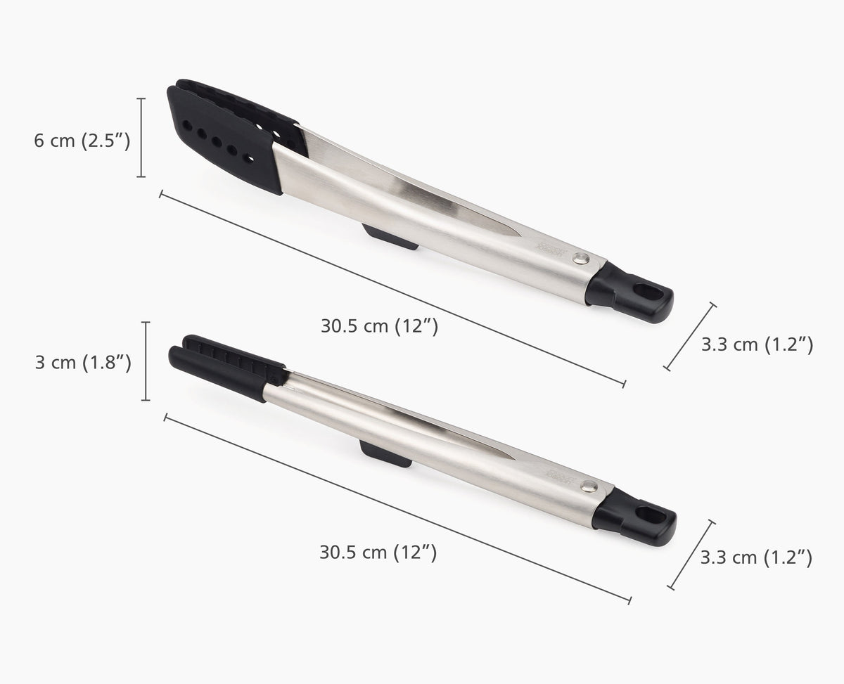 Joseph Joseph Elevate™ Fusion 2-piece Stainless-steel Tong Set