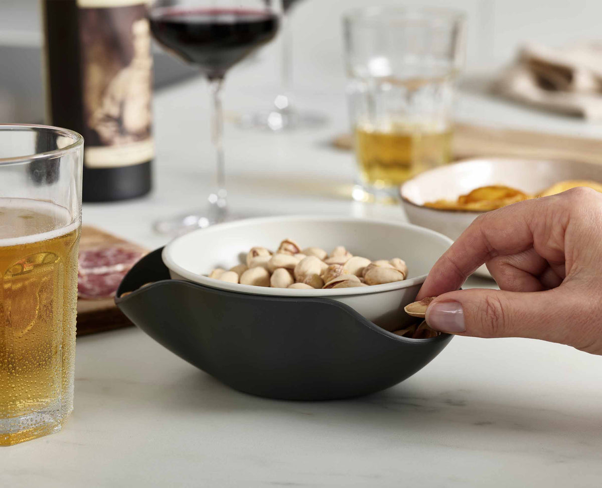 Joseph Joseph Double-Dish™ Grey Serving Bowl