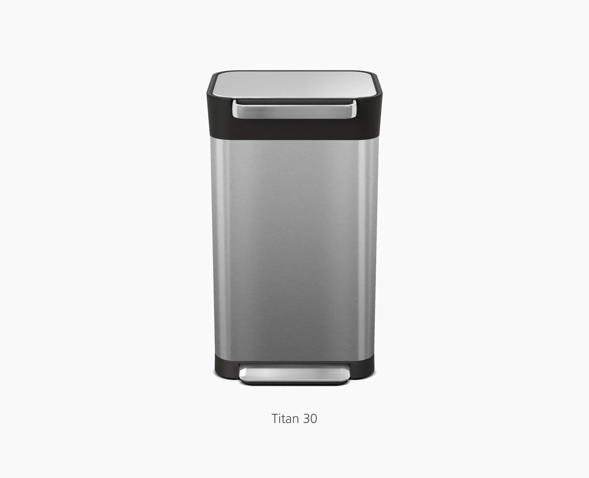 Joseph Joseph IW4 50L Gray Recycled Trash Bags - 4 Pack