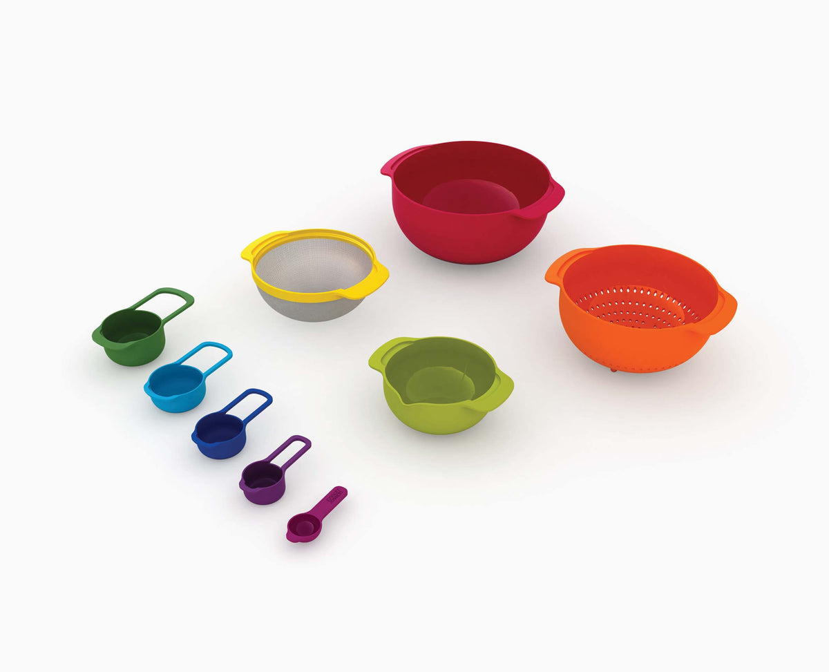 Joseph Joseph Nest™ 9 Plus Red Bowl Set