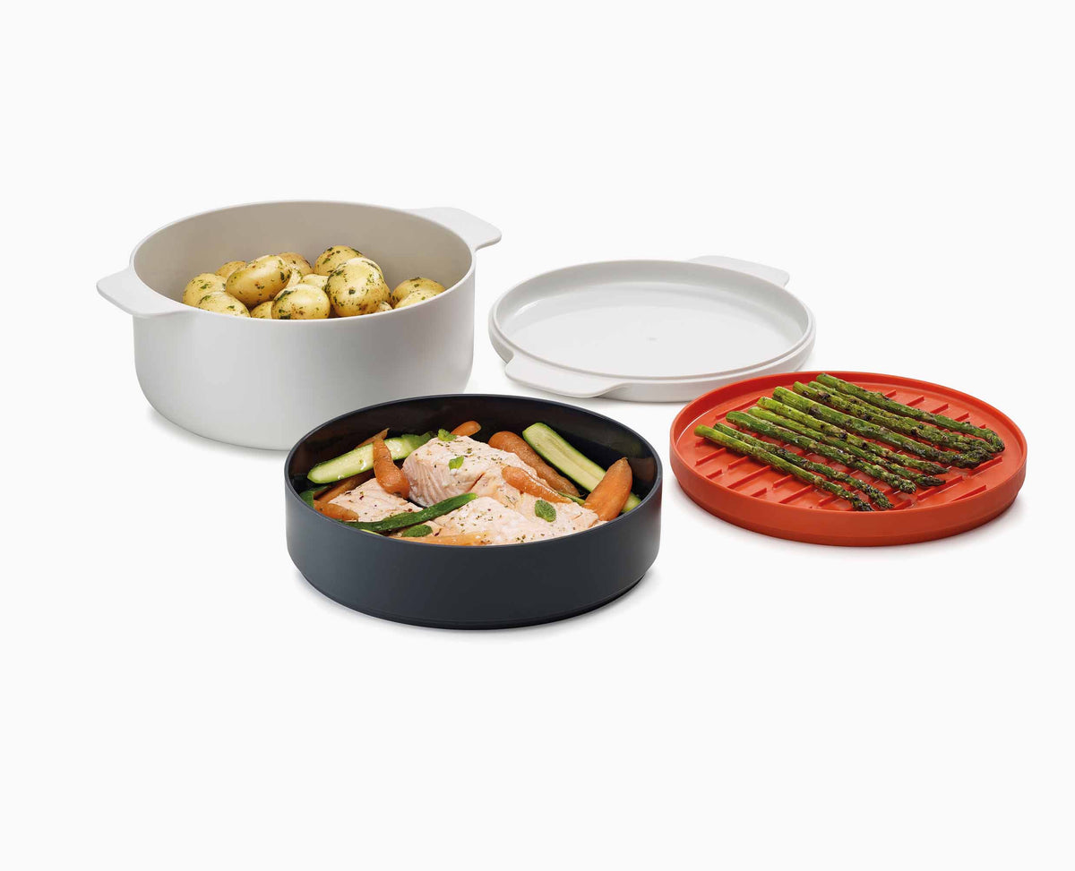 Joseph Joseph M-Cuisine™ 4-piece Orange Microwave Cooking Set