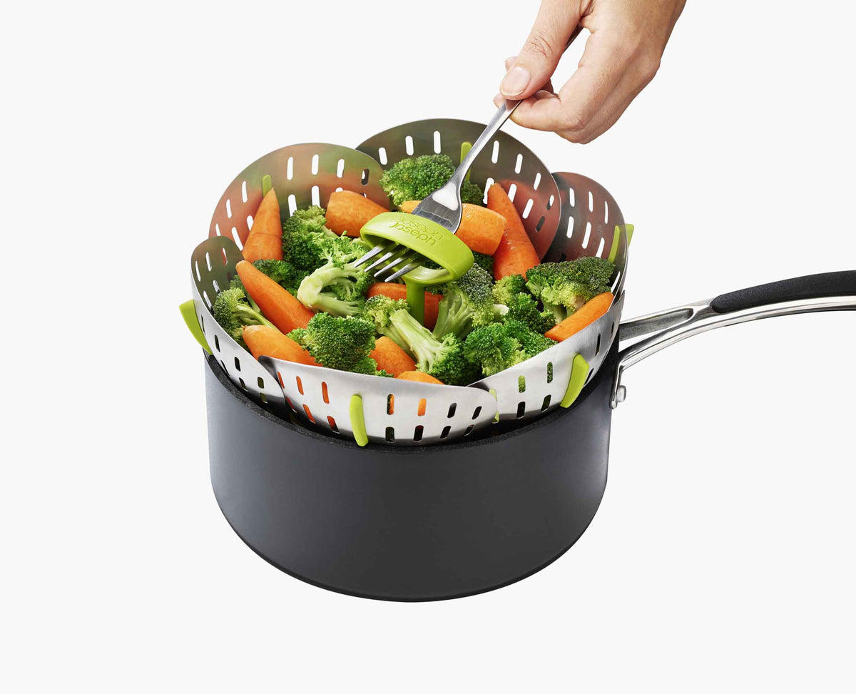 Joseph Joseph Bloom™ Stainless-steel Folding Steamer Basket