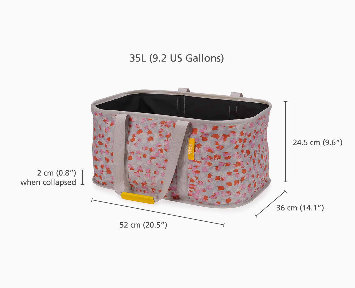 Joseph Joseph Hold-All™ Peach Collapsible 35L Laundry Basket
