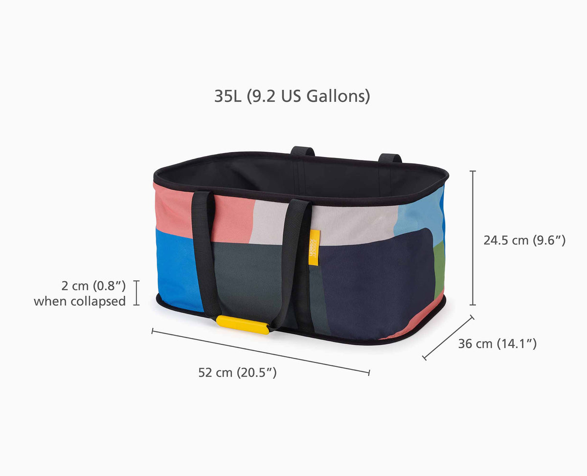 Joseph Joseph Hold-All™ Collapsible 35L Laundry Basket X Jonathan Lawes