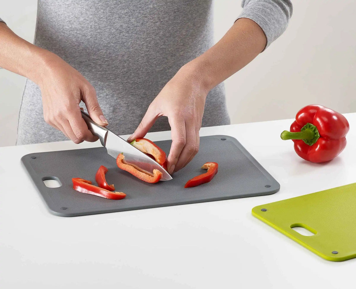 Joseph Joseph DoorStore™ Chop 2-piece Grey Chopping Board Set