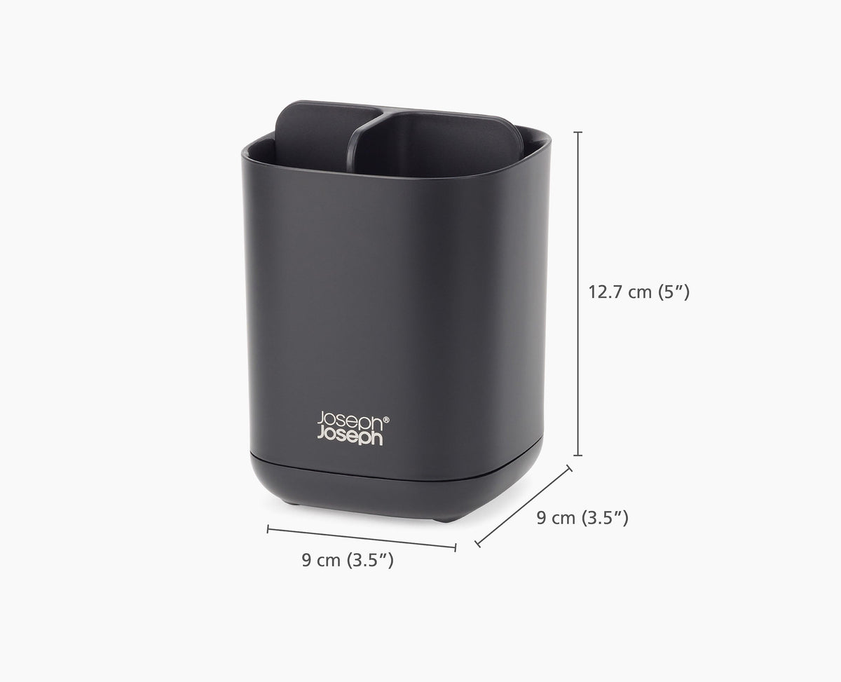 Joseph Joseph EasyStore™ Matt Black Toothbrush Holder