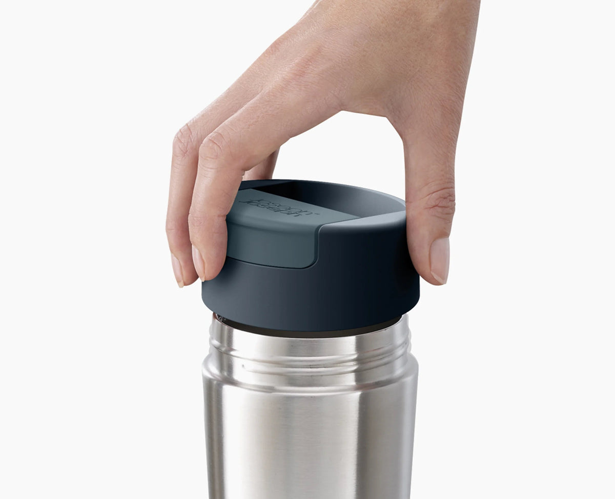 Joseph Joseph Sipp™ Stainless-steel Travel Mug Large With Hygienic Lid 454ml