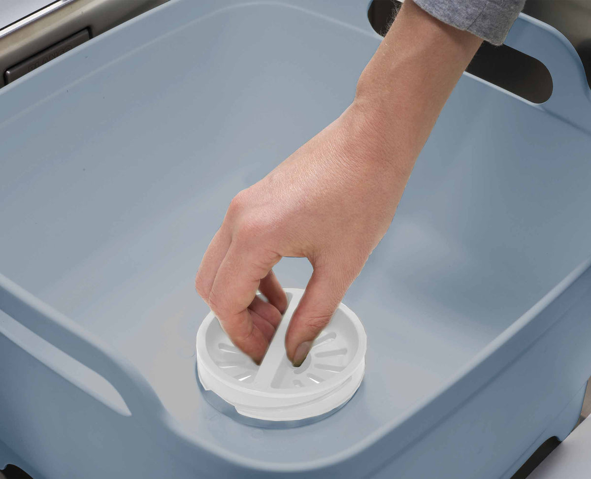 Joseph Joseph Wash&Drain™ Light Blue Washing-up Bowl
