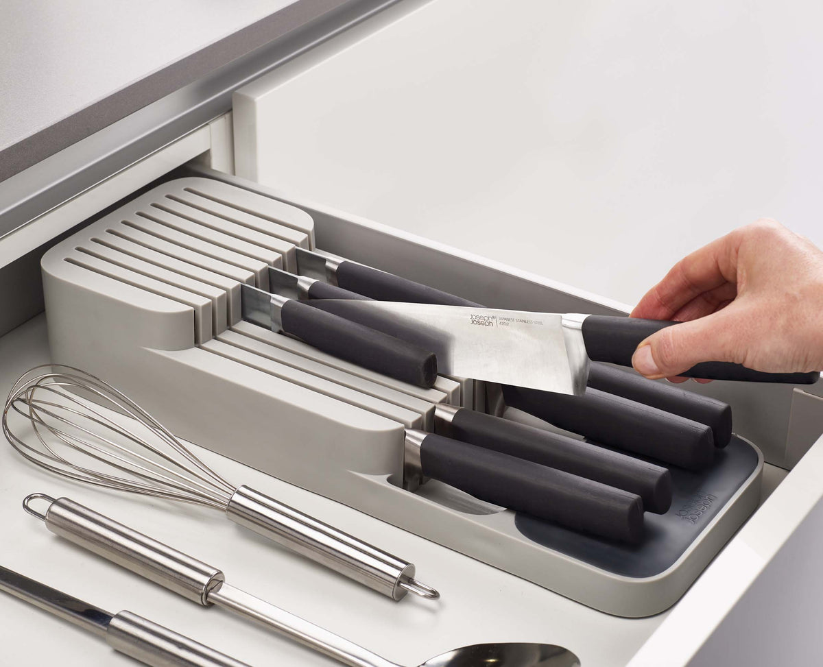 Joseph Joseph 2-piece Grey Drawer Organisation Set