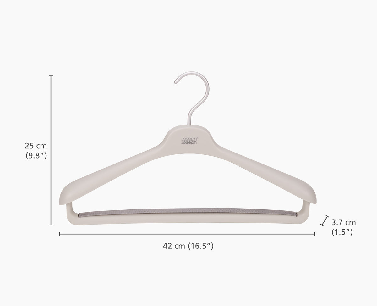 Joseph Joseph Orderly™ Set Of 2 Ecru Suit & Coat Hangers