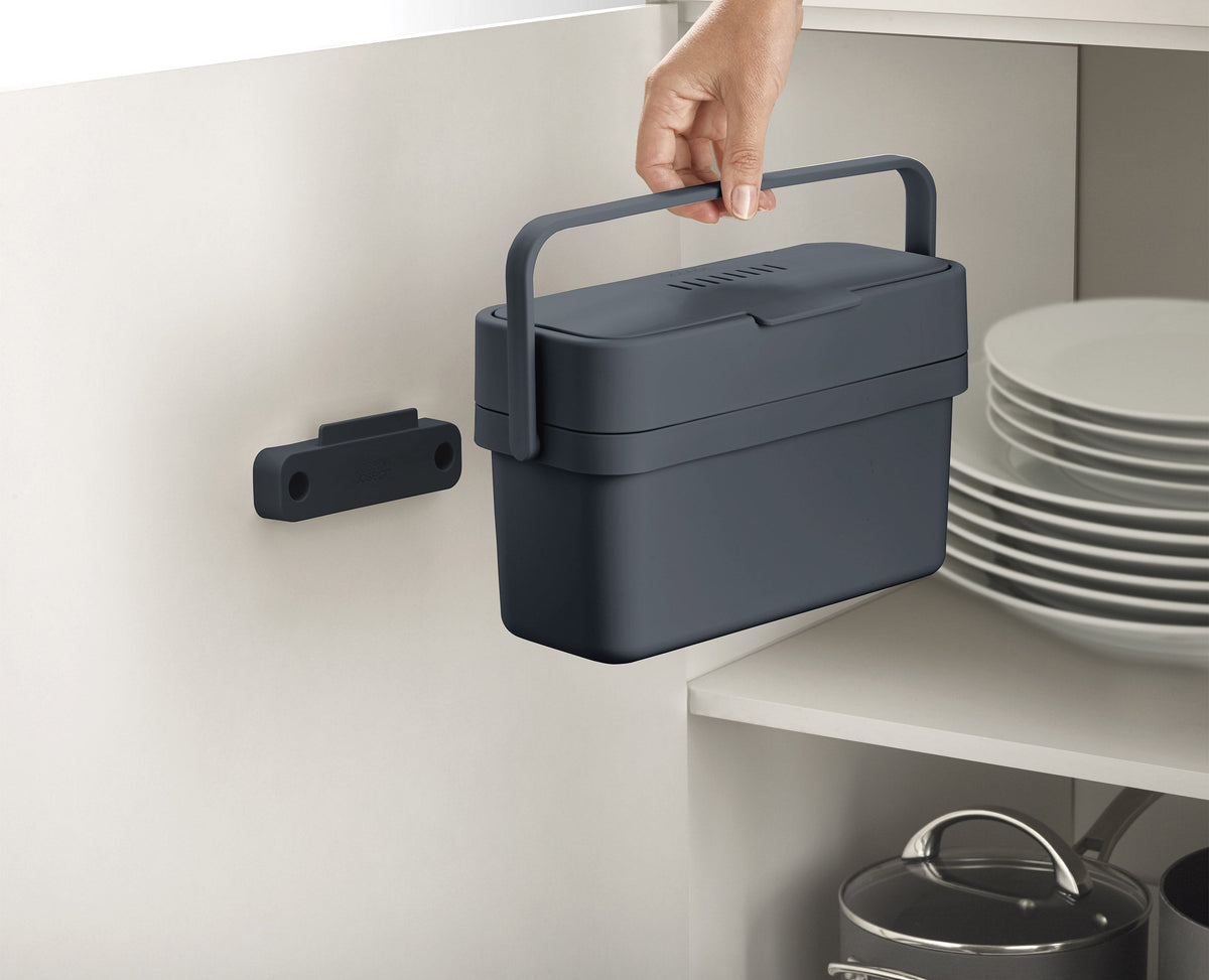 Joseph Joseph Compo™ 4L Gray Food Waste Caddy Starter Set
