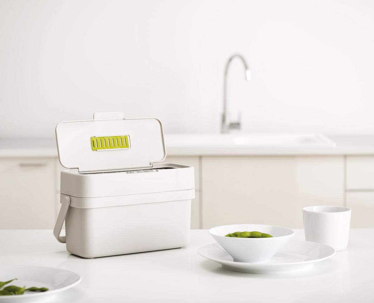 Joseph Joseph Compo™ 4L Stone Food Waste Caddy Starter Set