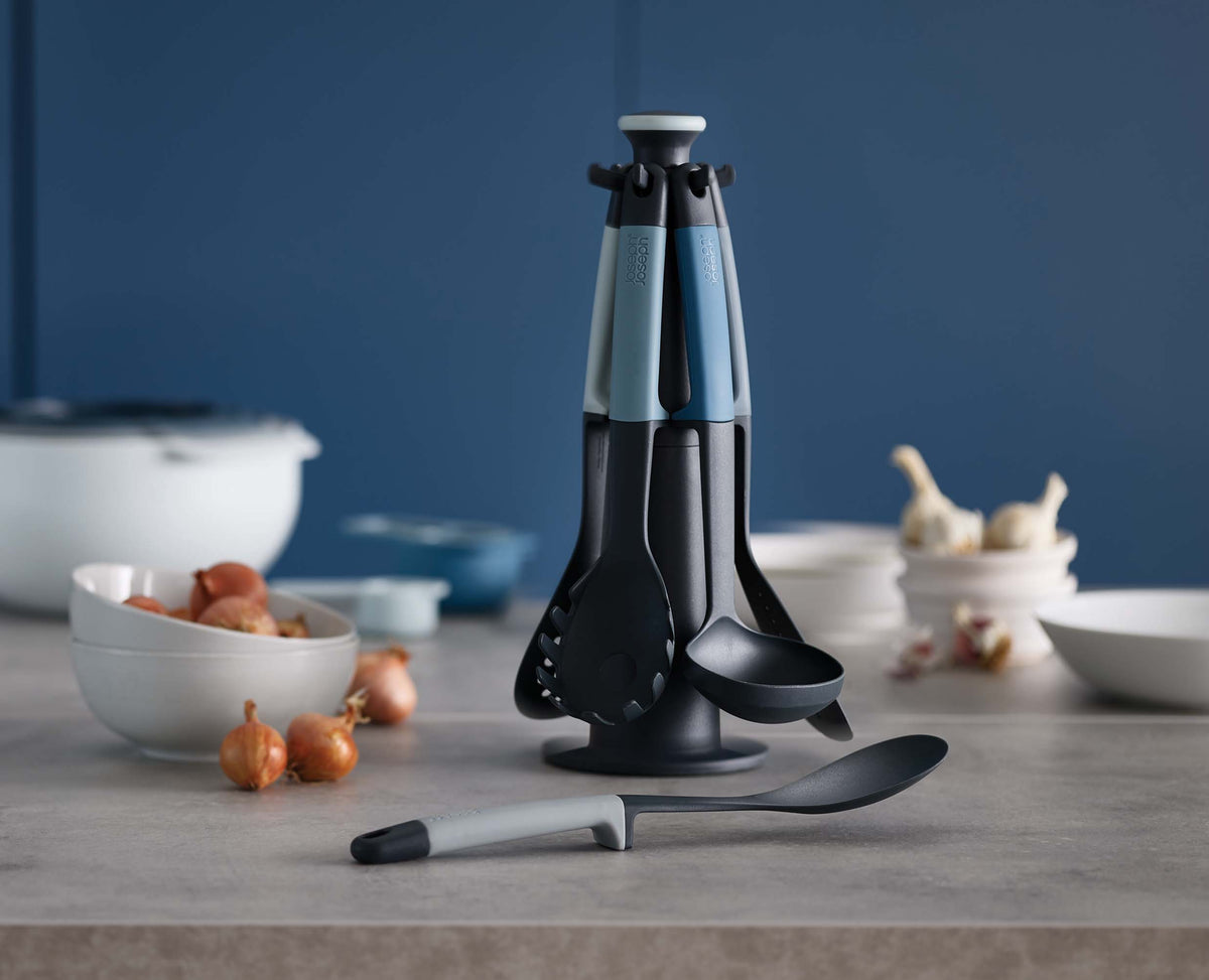 Joseph Joseph Elevate™ 6-piece Blue Utensil Set - Editions