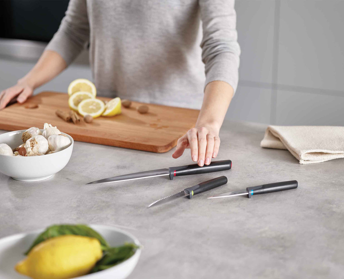 Joseph Joseph Elevate™ 3-piece Multicolour Kitchen Knife Set