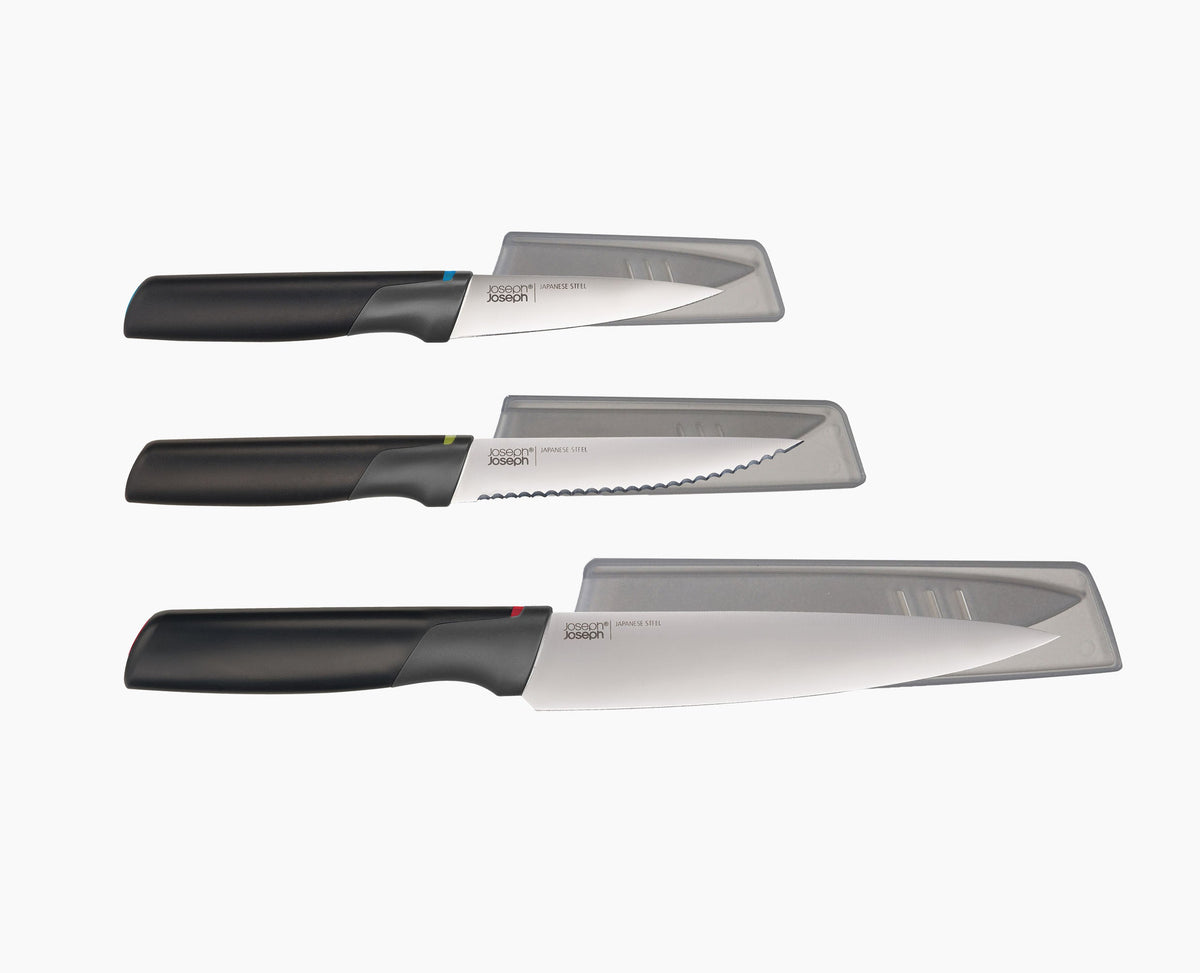 Joseph Joseph Elevate™ 3-piece Multicolour Kitchen Knife Set