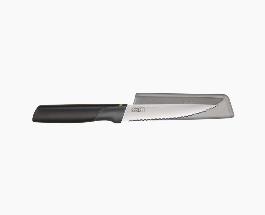 Joseph Joseph Elevate™ 4½" Green Serrated Knife