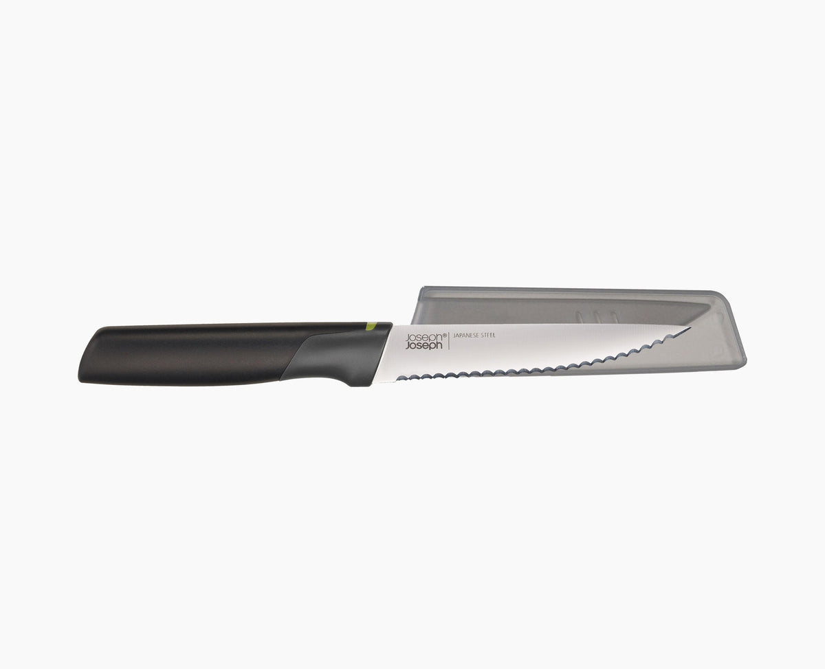 Joseph Joseph Elevate™ 4½" Green Serrated Knife