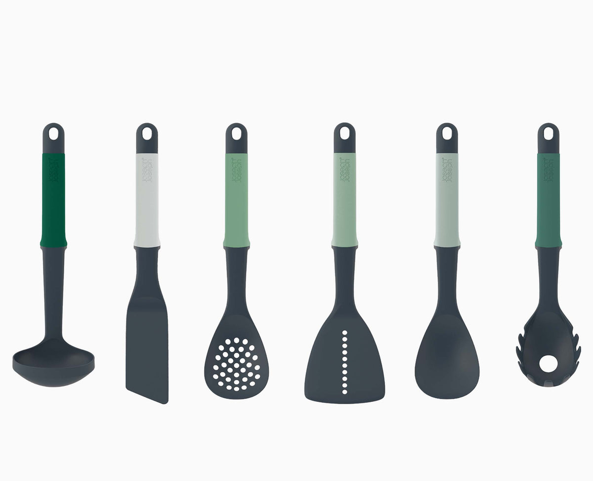 Joseph Joseph Elevate™ 6-piece Green Utensil Set - Editions