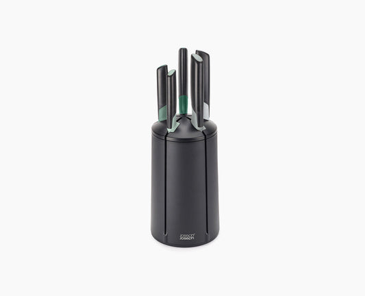 Joseph Joseph Elevate™ Green Knives Carousel 5-piece Set - Editions