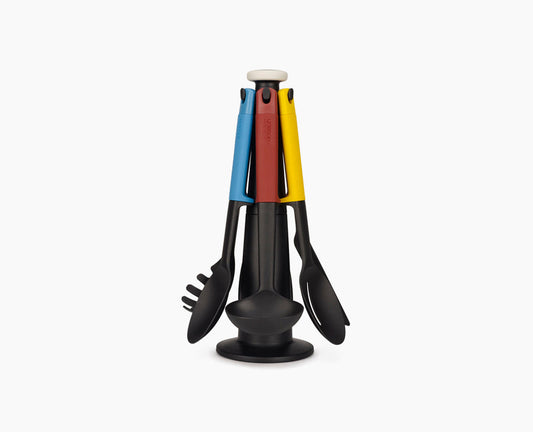 Joseph Joseph Elevate™ 6-piece Multicolour Utensil Set With Storage Stand