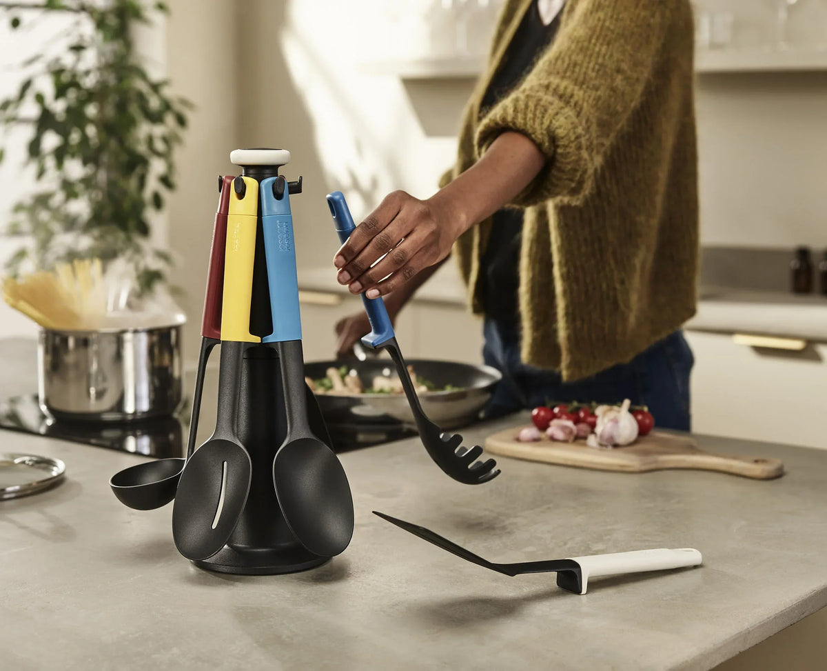 Joseph Joseph Elevate™ 6-piece Multicolour Utensil Set With Storage Stand
