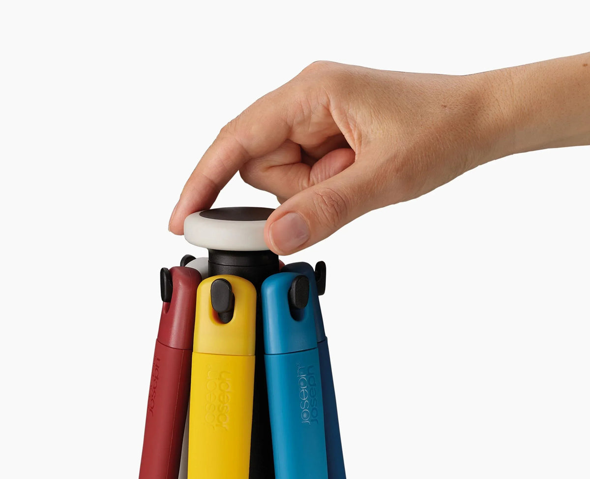 Joseph Joseph Elevate™ 6-piece Multicolour Utensil Set With Storage Stand