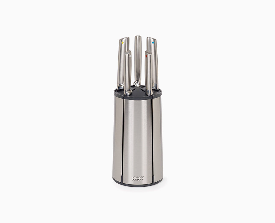 Joseph Joseph Elevate™ Steel Knives Carousel 5-piece Set