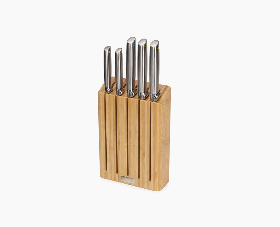 Joseph Joseph Elevate™ Steel Knives Bamboo 5-piece Set
