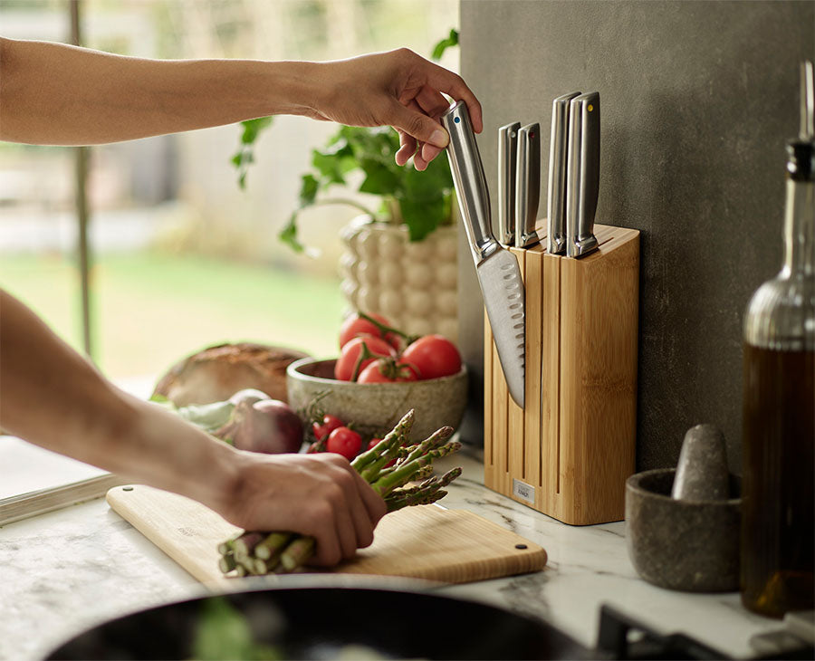 Joseph Joseph Elevate™ Steel Knives Bamboo 5-piece Set