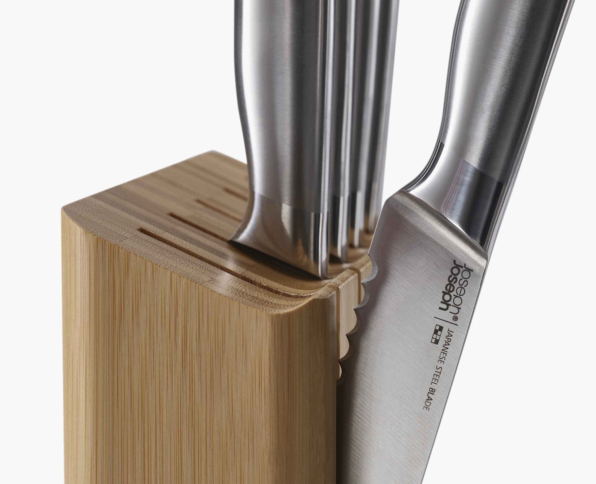 Joseph Joseph Elevate™ Steel Knives Bamboo 5-piece Set
