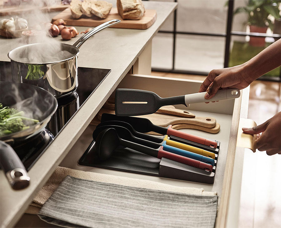 Joseph Joseph 10-piece Multicolour In-drawer Knife & Utensil Set