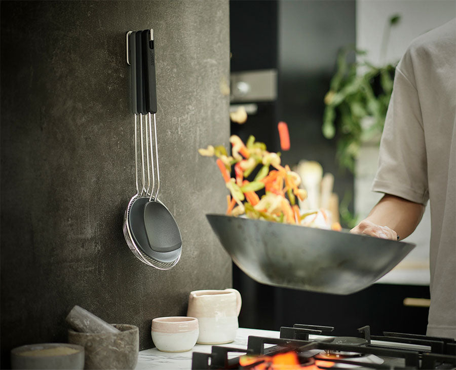 Joseph Joseph Nest™ Fusion 3-piece Black Wok Utensil Set