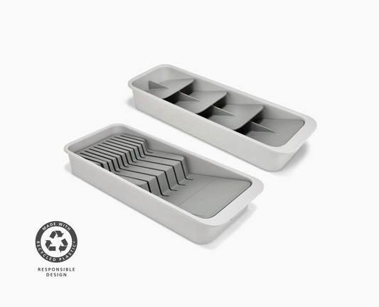Joseph Joseph 2-piece DrawerStore™ Cutlery & Knife Organizer Set