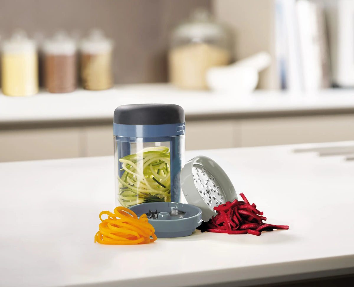 Joseph Joseph Spiro™ Blue Hand-held Spiralizer - Editions
