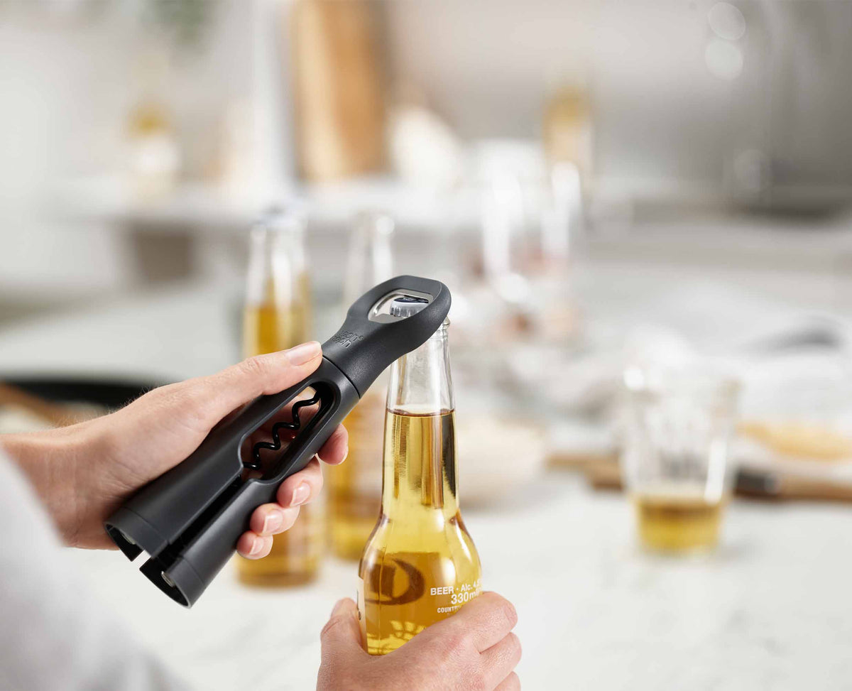 Joseph Joseph BarStar 3-in-1 Grey Corkscrew