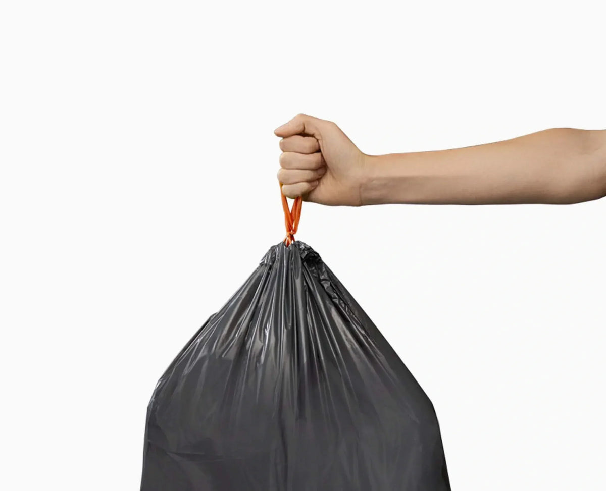 Joseph Joseph IW4 50L Gray Recycled Trash Bags - 4 Pack