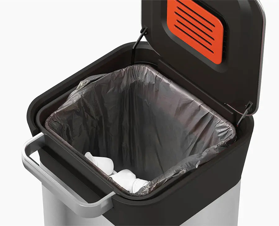 Joseph Joseph IW5 40L Gray Recycled Trash Bags - 4 Pack
