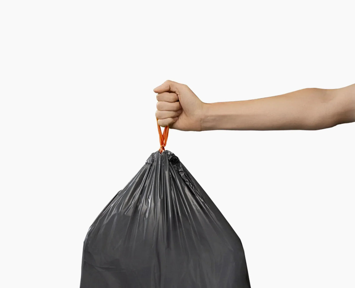 Joseph Joseph IW5 40L Gray Recycled Trash Bags - 4 Pack