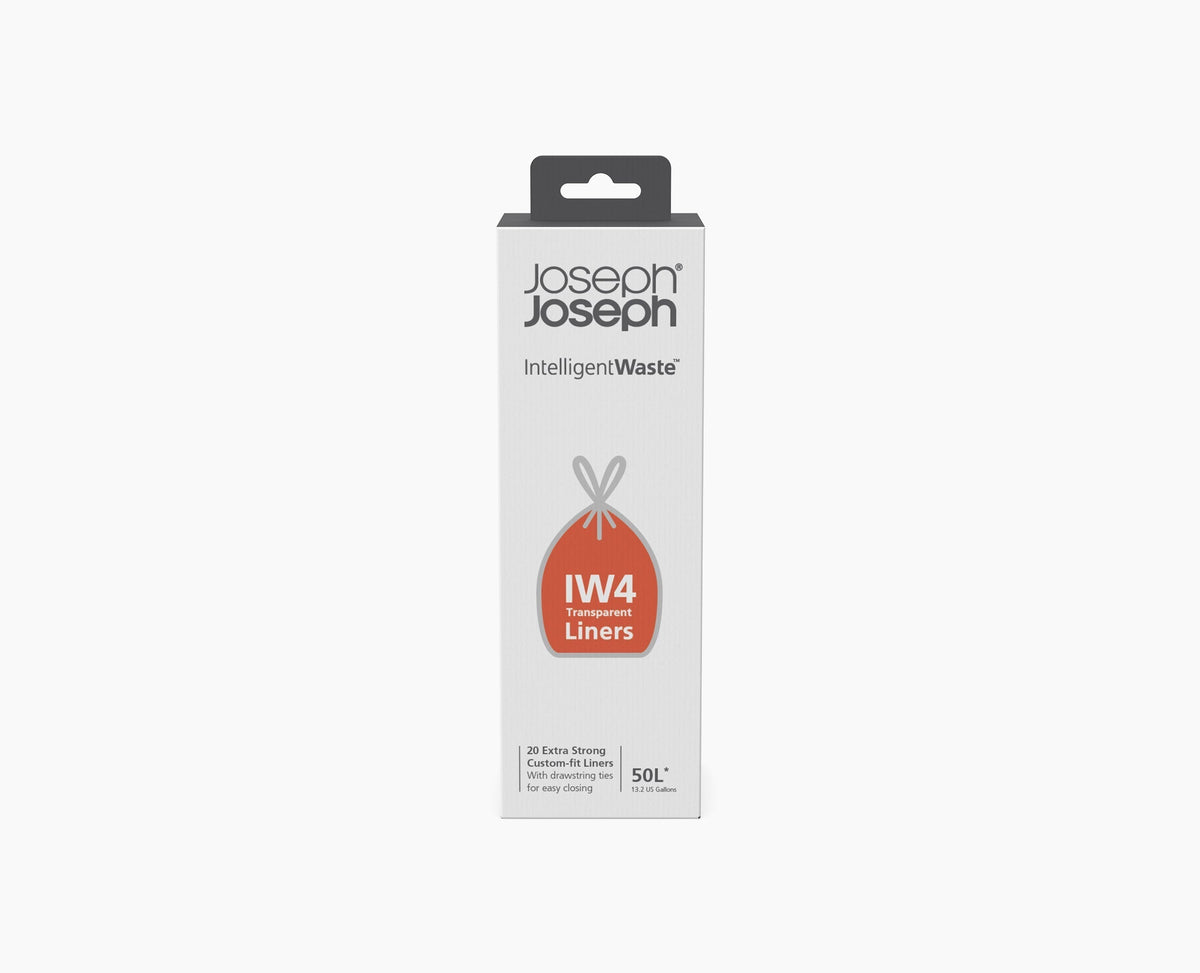 Joseph Joseph IW4 50L Clear Trash Bags