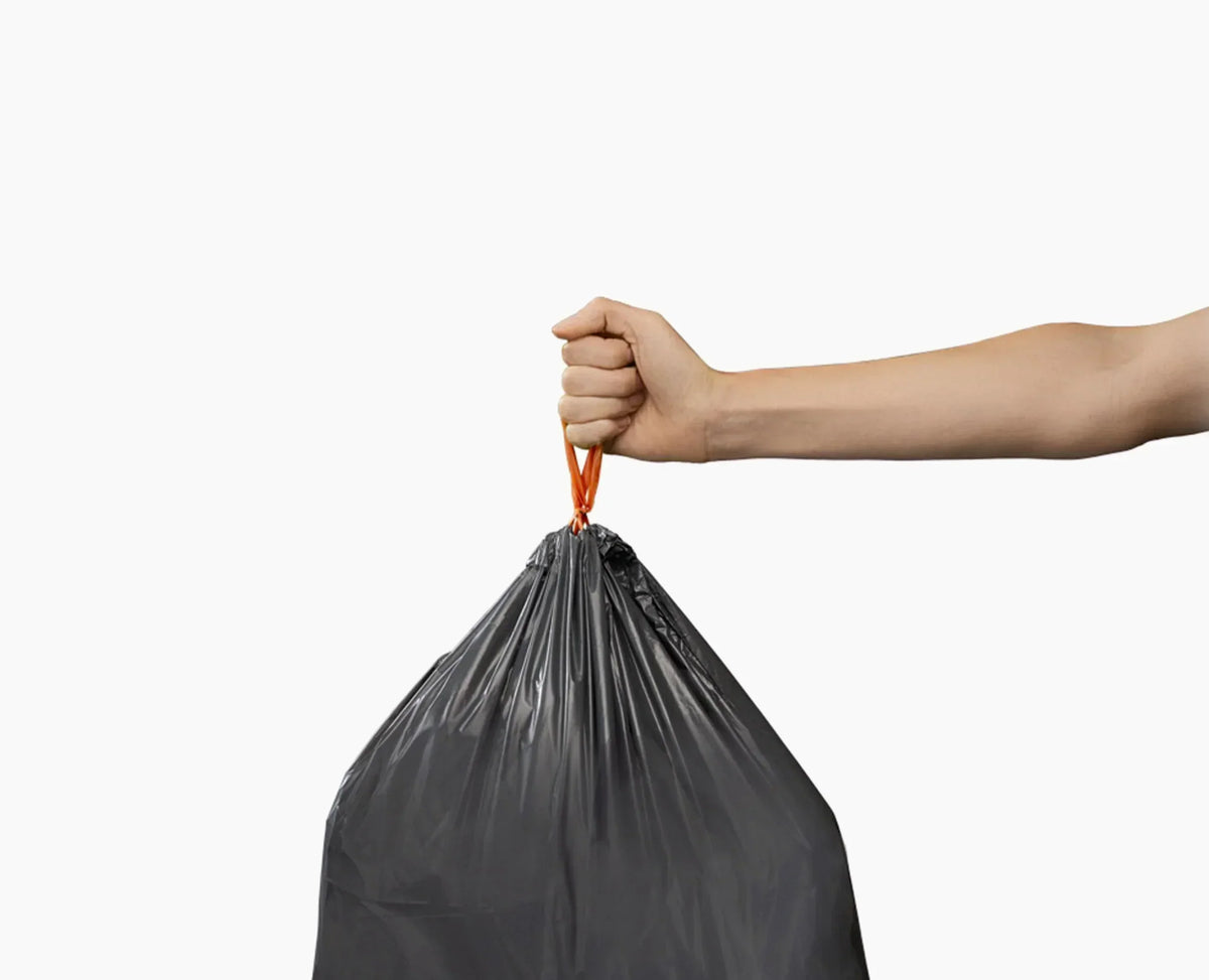 Joseph Joseph IW7 20L Gray Recycled Trash Bags - 4 Pack