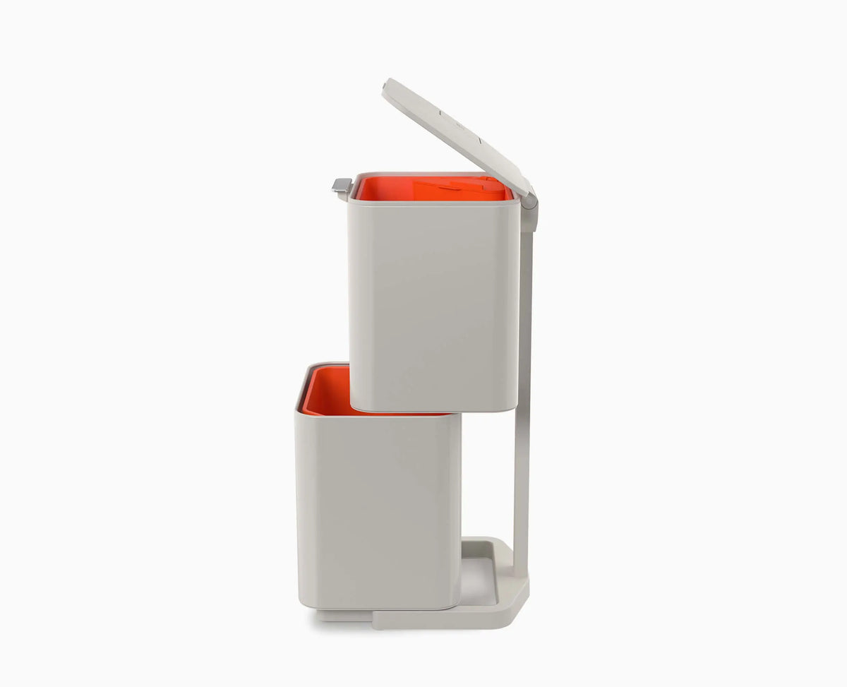 Joseph Joseph Totem Max 60L Stone Waste & Recycling Bin