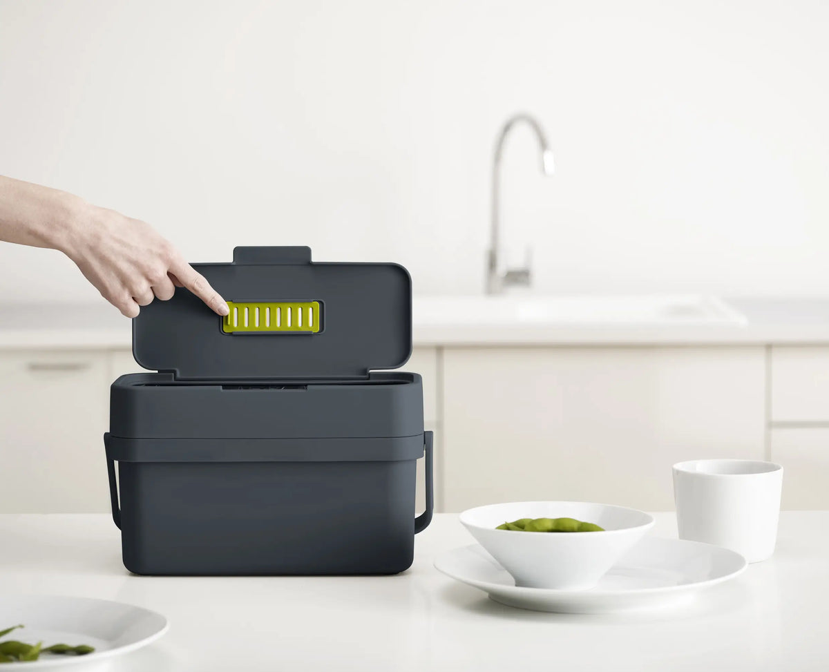 Joseph Joseph Compo™ 4L Gray Food Waste Caddy