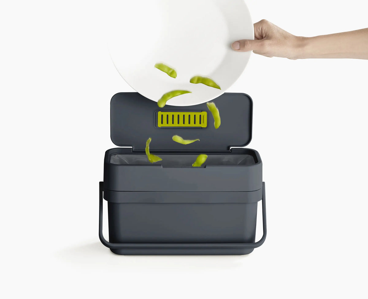 Joseph Joseph Compo™ 4L Gray Food Waste Caddy