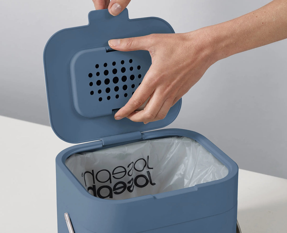 Joseph Joseph Stack 4L Blue Food Waste Caddy - Editions