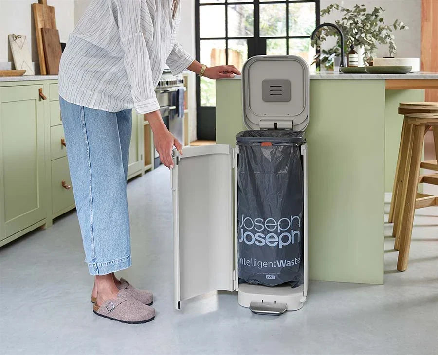 Porta™ 40L Easy-empty Grey Pedal Bin