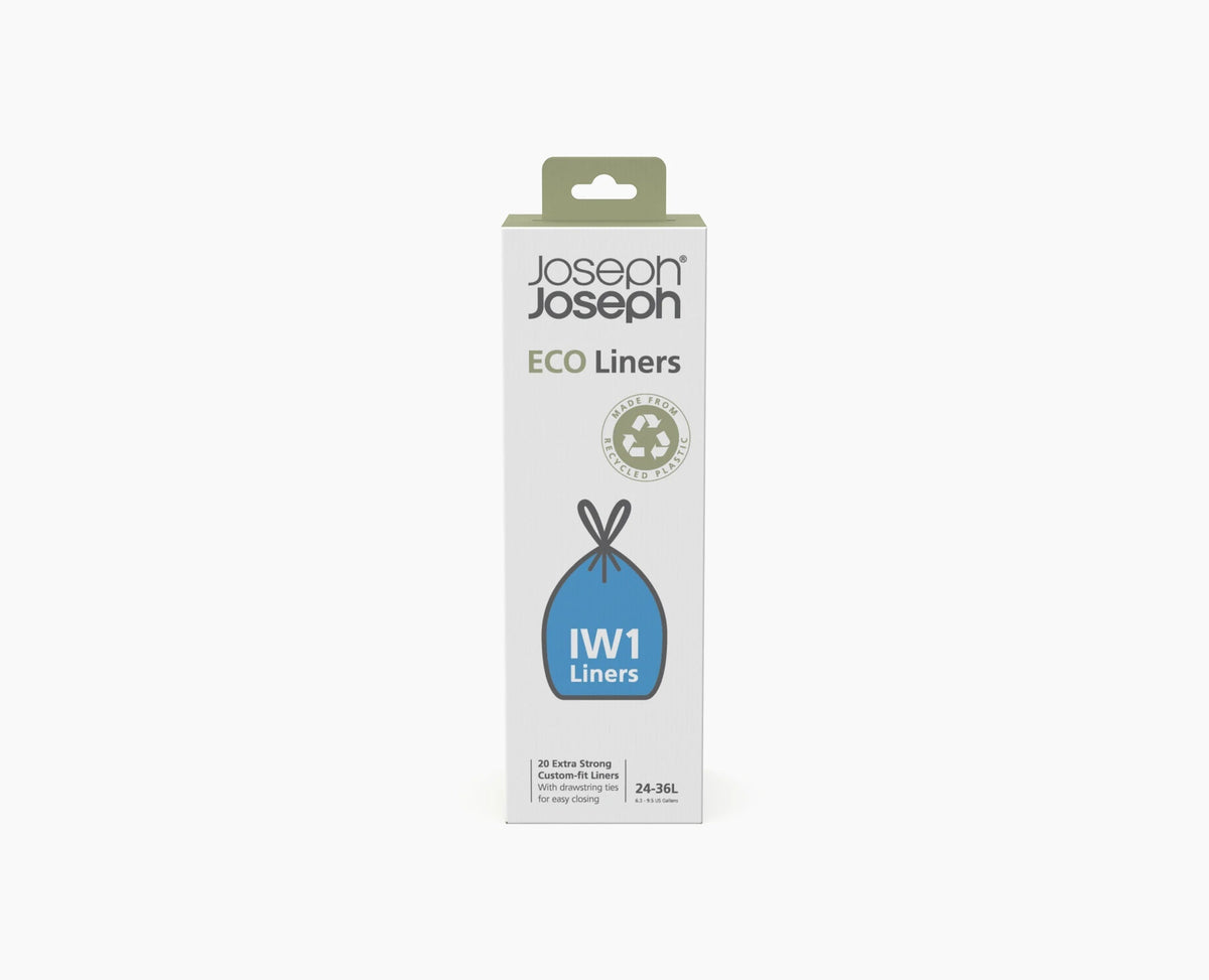 Joseph Joseph IW1 24-36L Gray Recycled Trash Bags