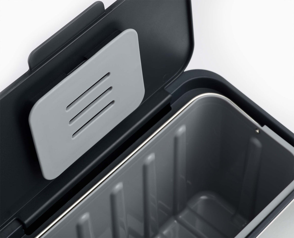 Joseph Joseph Collect™ 4L Stainless-steel Food Waste Caddy