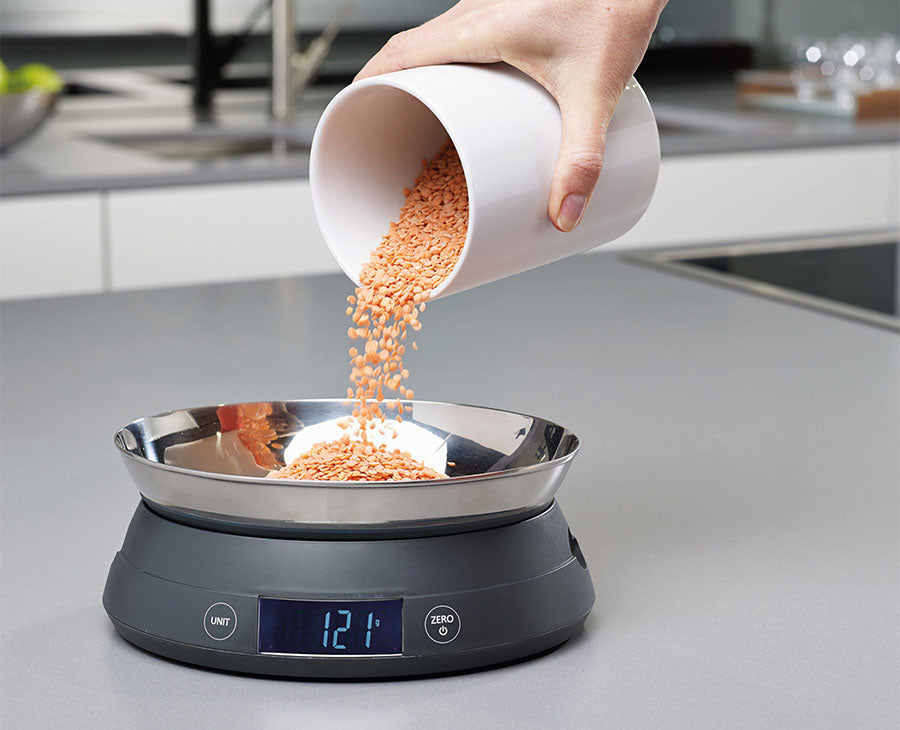 Joseph Joseph SwitchScale™ Grey Kitchen Scales