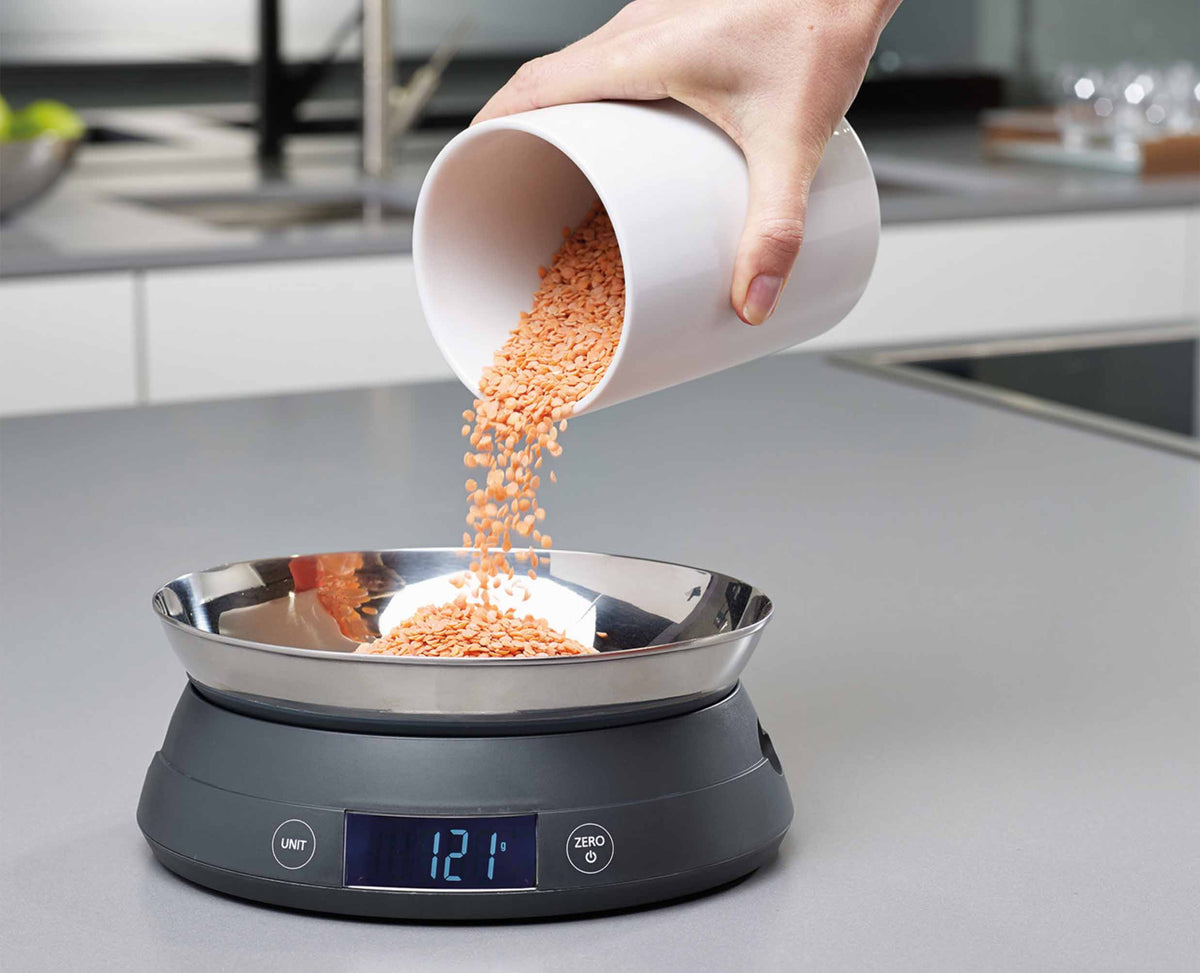 Joseph Joseph SwitchScale™ Grey Kitchen Scales