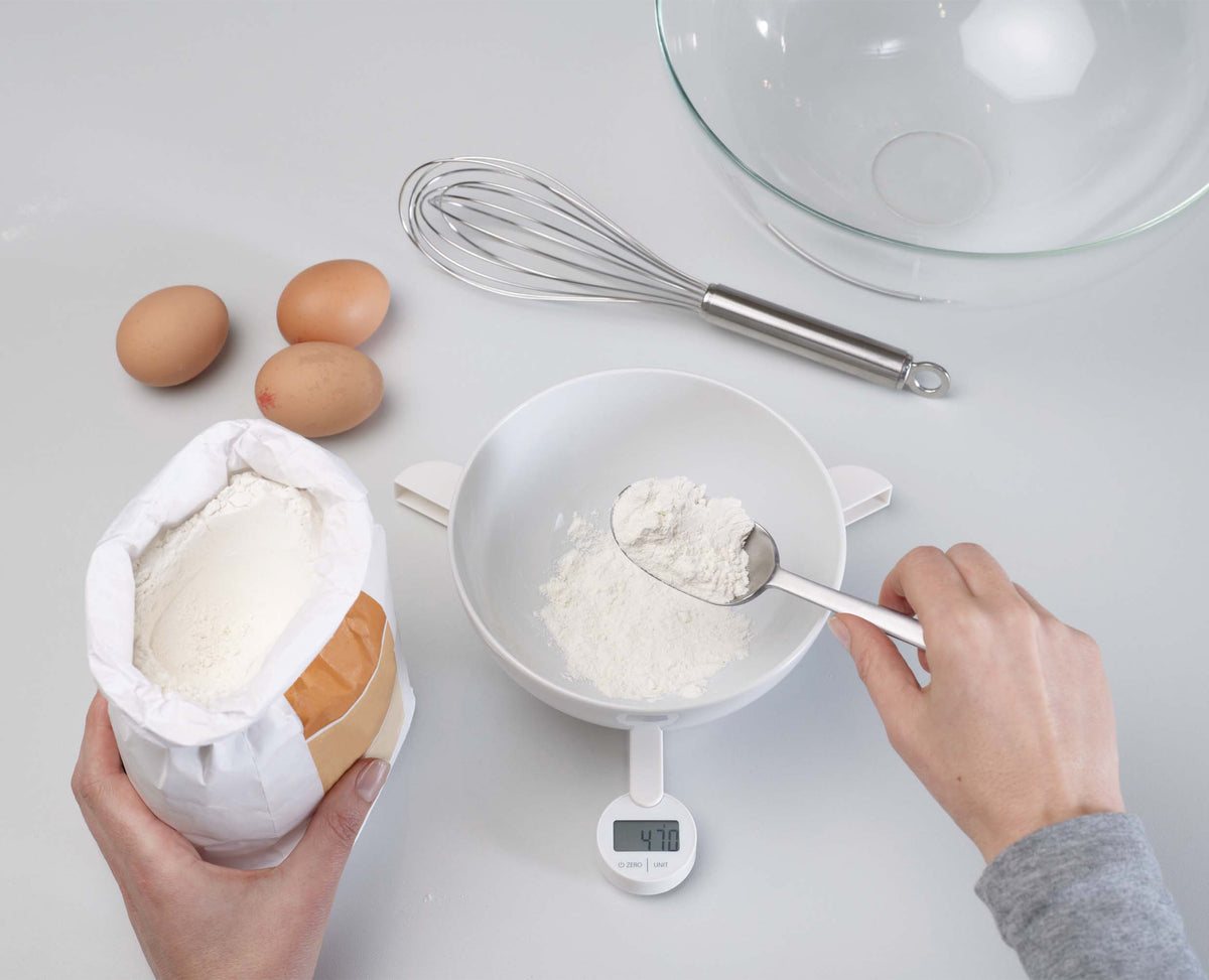 Joseph Joseph TriScale™ Digital White Kitchen Scales
